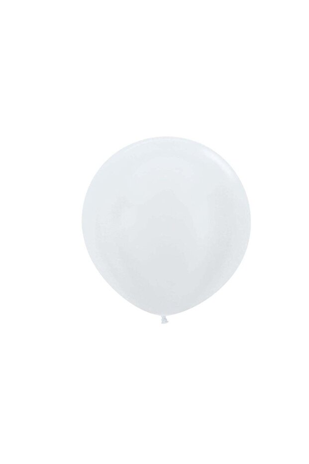 Sempertex 2 pcs, 36" Round Balloons, Satin Pearl, Latex Balloons