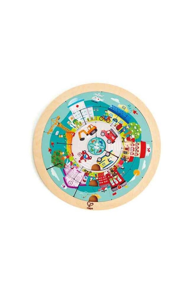 Jobs Round About Puzzle 24 x .5 x 24cm