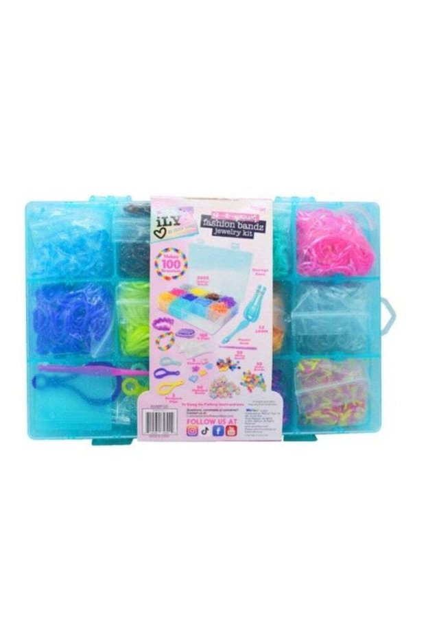 WeCool iLY Do-It-Yourself Fashion Bandz Jewelry Kit (2200+ Pieces)