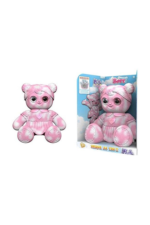 28cm Soft Teddy Girl (Pink)– Cuddly Plush Gift in Display Box