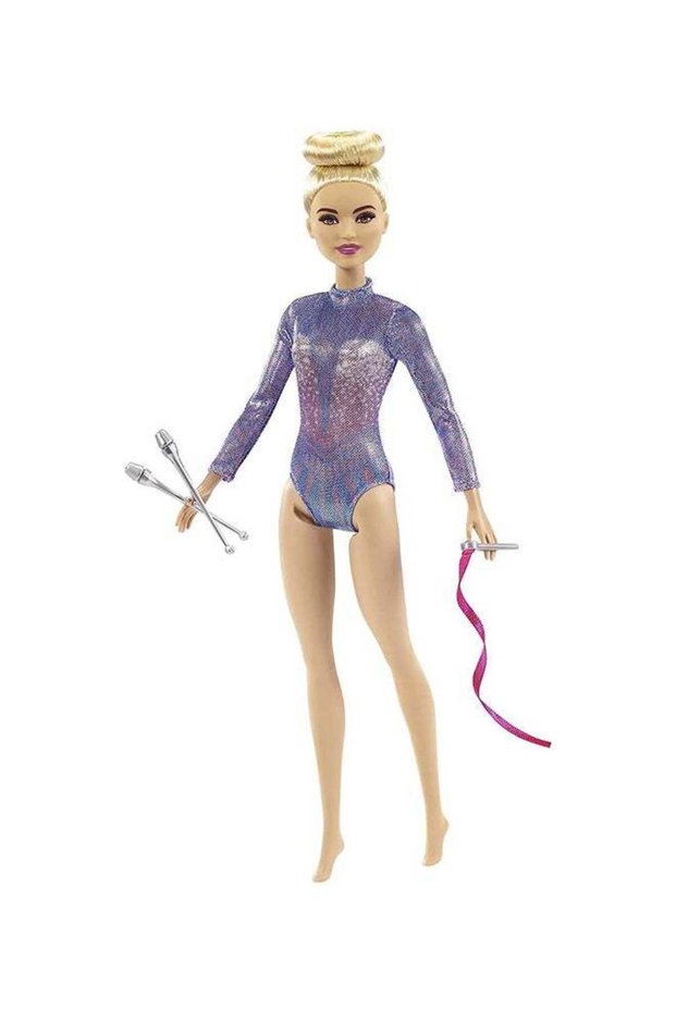 Rhythmic Gymnast Blonde Doll (12-in/30.40-cm), Leotard & Accessories