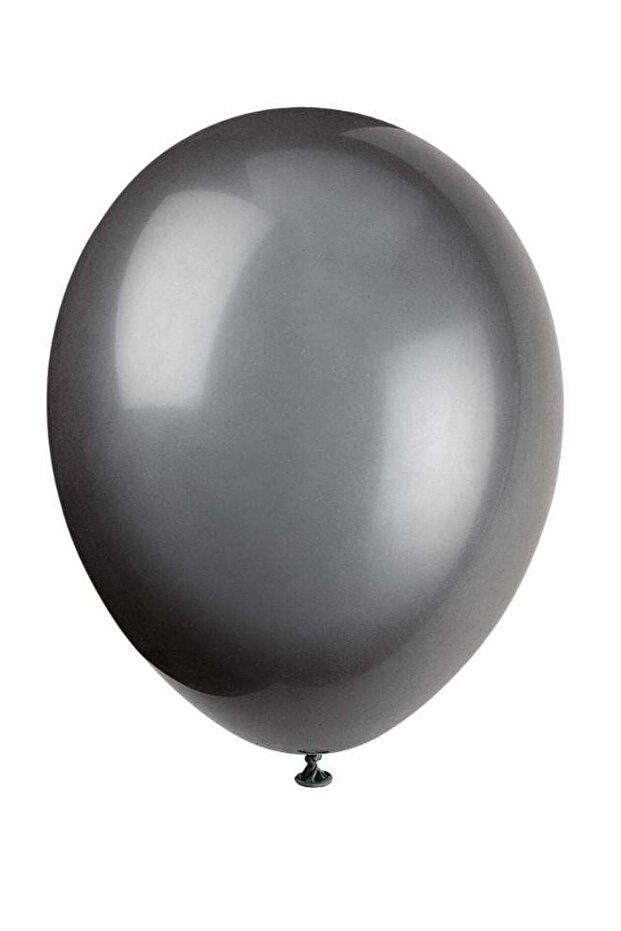 Phantom Black Balloons 12" - Pack Of 10