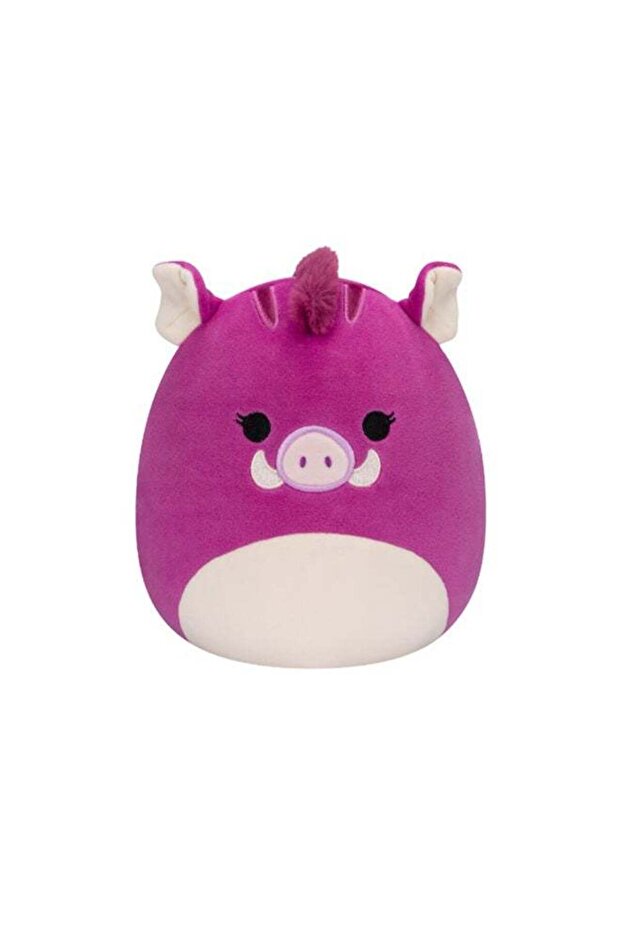 7.5 inch Little Plush Jenna Purple Boar , Officially Licensed Kellytoy Plush Toy, Colorful Soft Toy