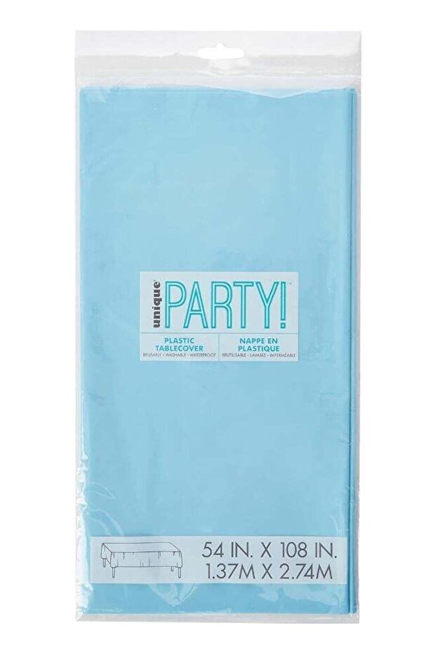 Powder Blue Table Cover