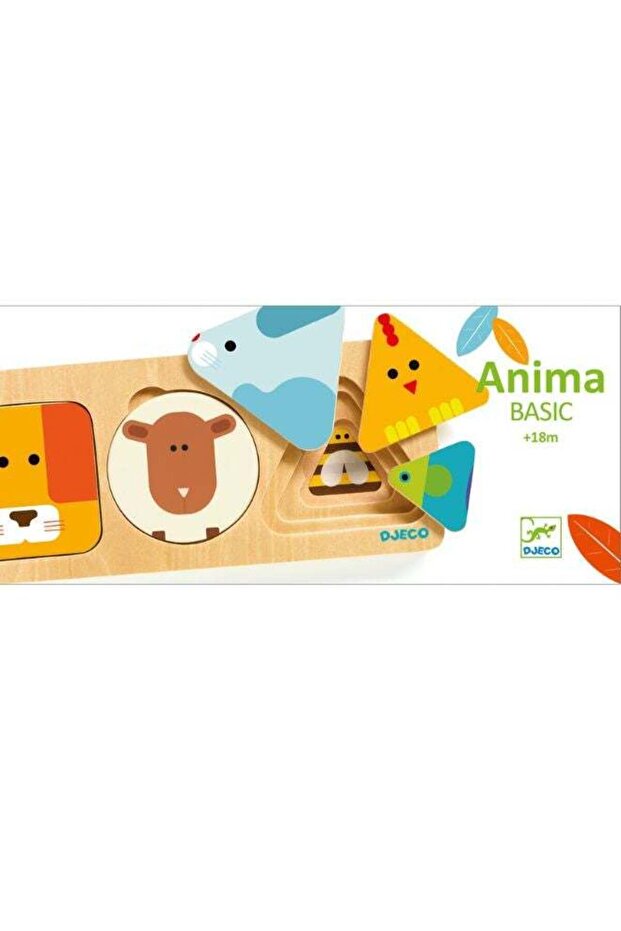 Wooden 3 Layer Puzzle - Anima Basic