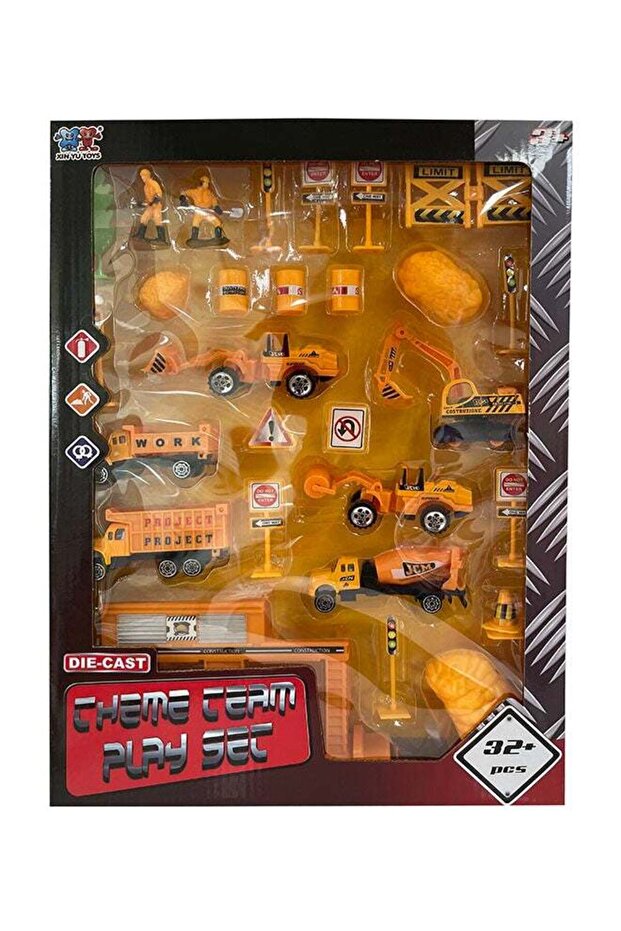 Power Joy 1/64 Scale Vroom Diecast Megapack - Assorted 29x4.50x40cm – Die-Cast Toy Car for Kids & C