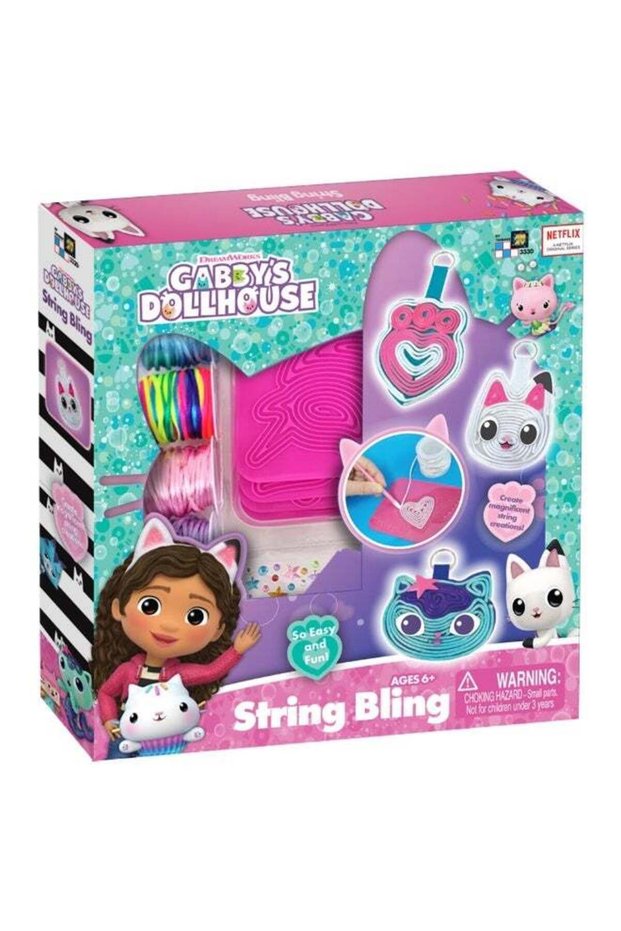 String Bling DIY Kit – Create Chains, Bows & Accessories for Kids 6+