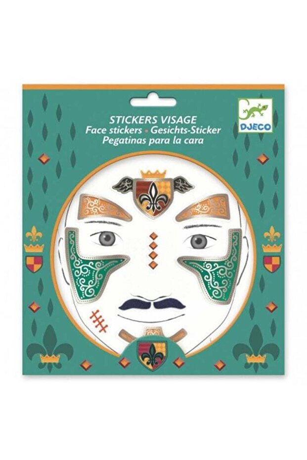 Knight Face Stickers