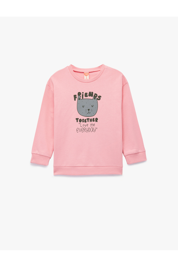 Baby Girl Sweatshirt 6Wmg10099Ak Pink