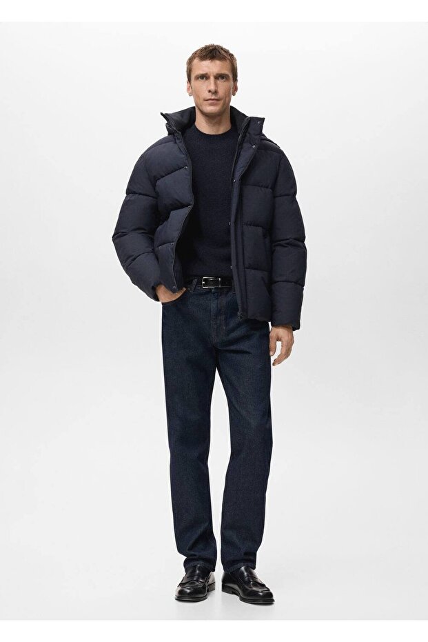 Su itici kapitone kısa anorak - 2