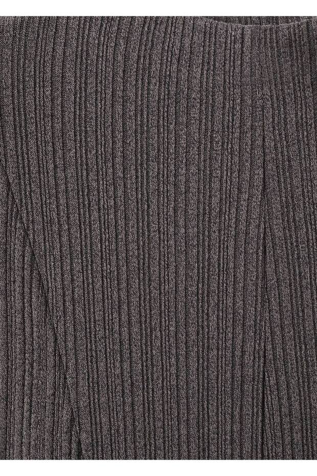 Çan kollu triko elbise - 6