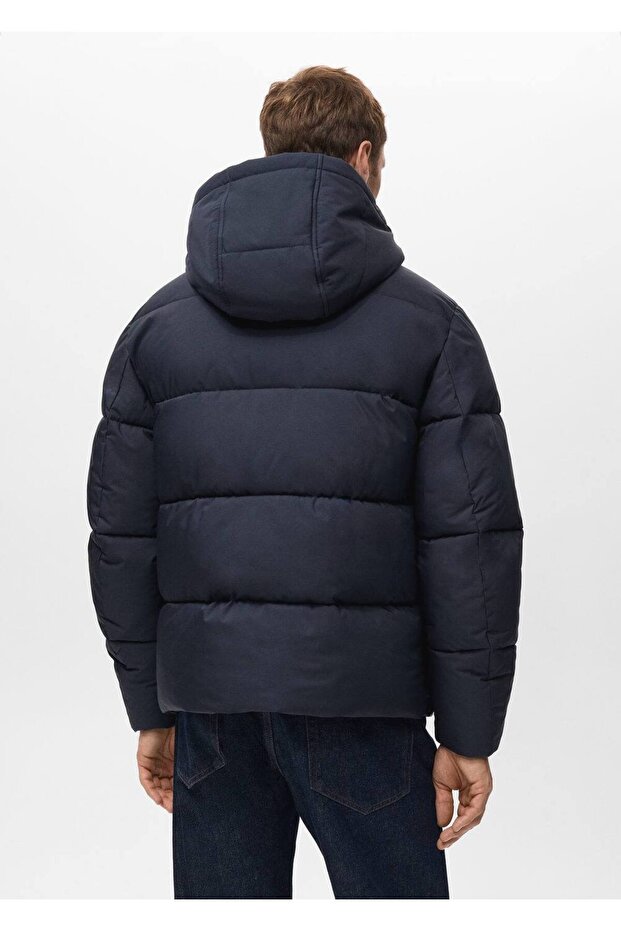 Su itici kapitone kısa anorak - 4