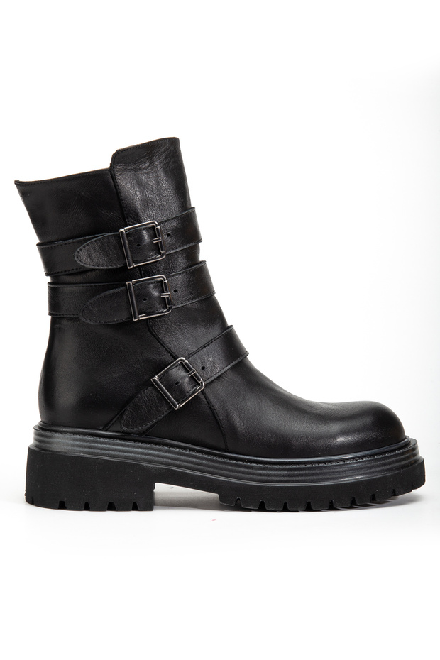 Genuine Leather Women's Winter Boots from Size 35 to Size 41-42-43