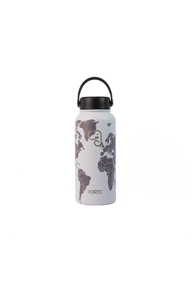 1L (32oz) Insulated Stainless Steel Water Bottle