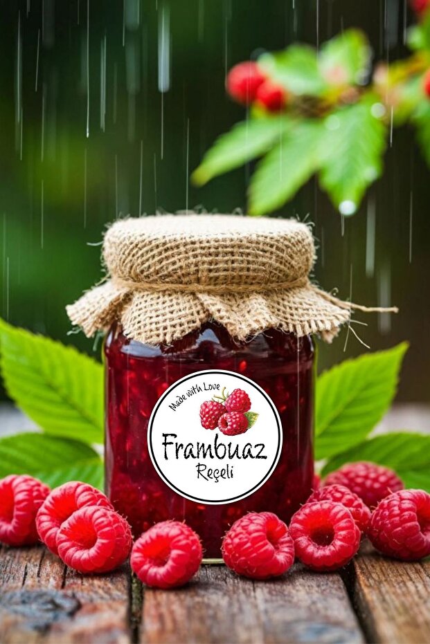54 Pieces Jam Jar Labels – Waterproof Stickers – Special Design for Home & Gift Jams