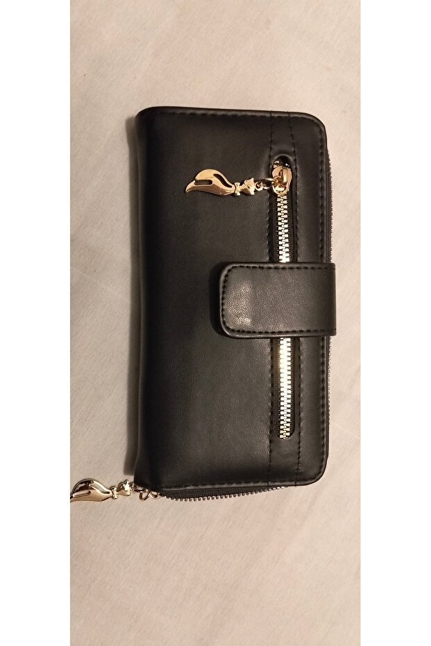 kedi fermuarlí cüzdan - 1