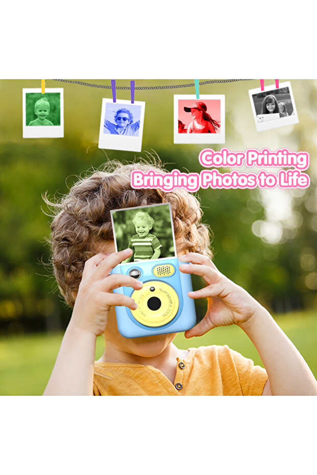 Children's Colorful Kids Camera with CMOS Imaging Sensor