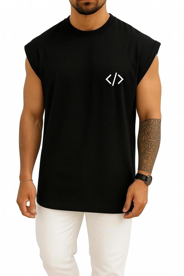 Oversized Code Symbol, Coding, Programming Pocket Printed Athlete - 1