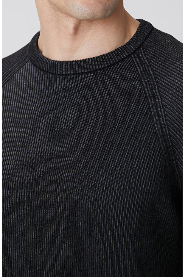 Siyah Fitilli Kazak - 6