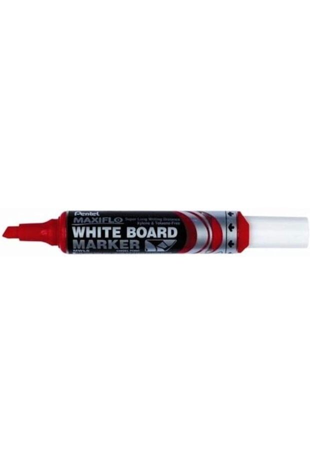 Maxiflo Chisel Tip White Board Marker, Red - 1
