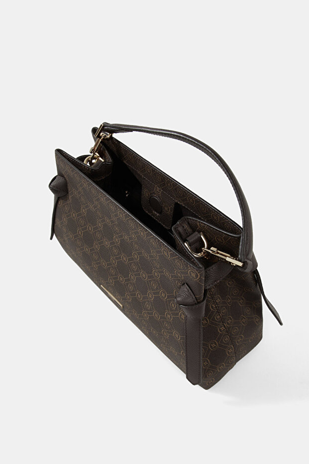 KAHVE MONOGRAM ÇANTA - 6