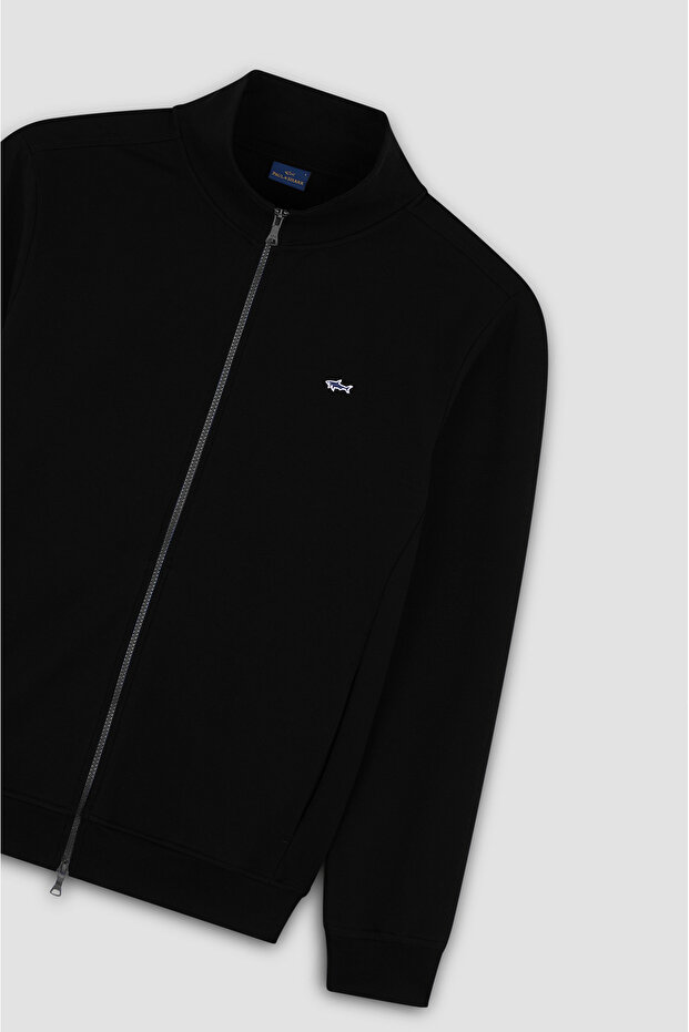 COTTON ZIPPED SWEATSHIRT - 5