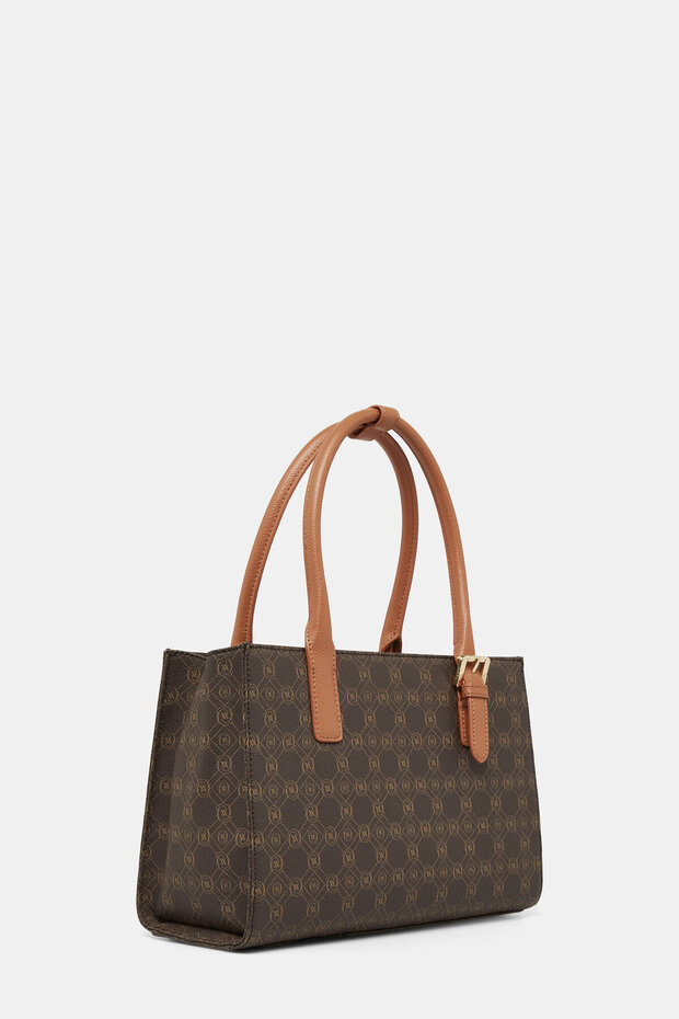 KAHVE MONOGRAM ÇANTA - 2