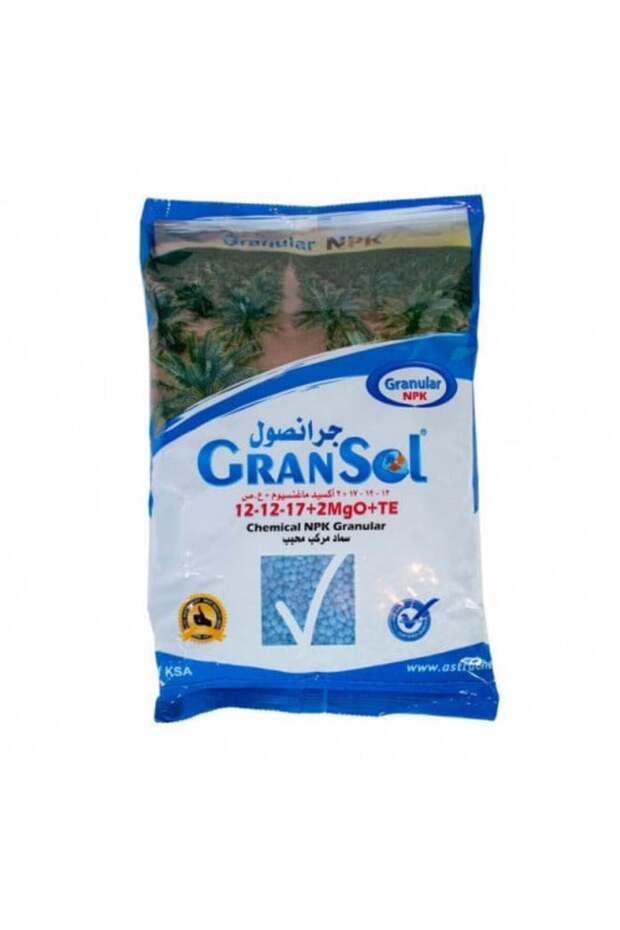 سماد Gransol 17-12-12 الأزرق عالي البوتاسيوم (2 كجم / 25 كجم)