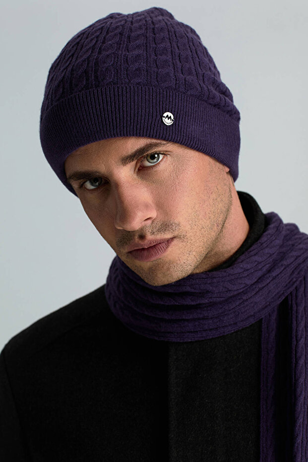 Lambswool Yün Mor Bere - 2