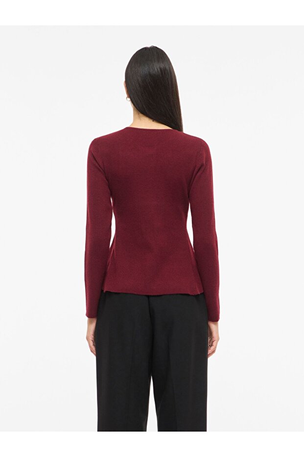Strickpullover VIMABLE Peplum - 4