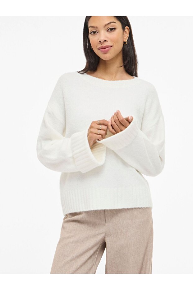 Strickpullover VILUNA Rundhals - 6