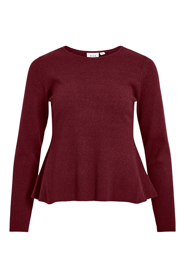 Strickpullover VIMABLE Peplum - 2