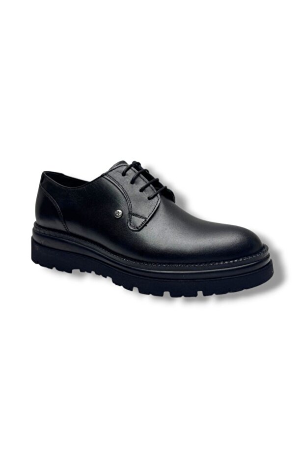 K1004-26 Genuine Leather Eva Lace-Up Men's Shoes