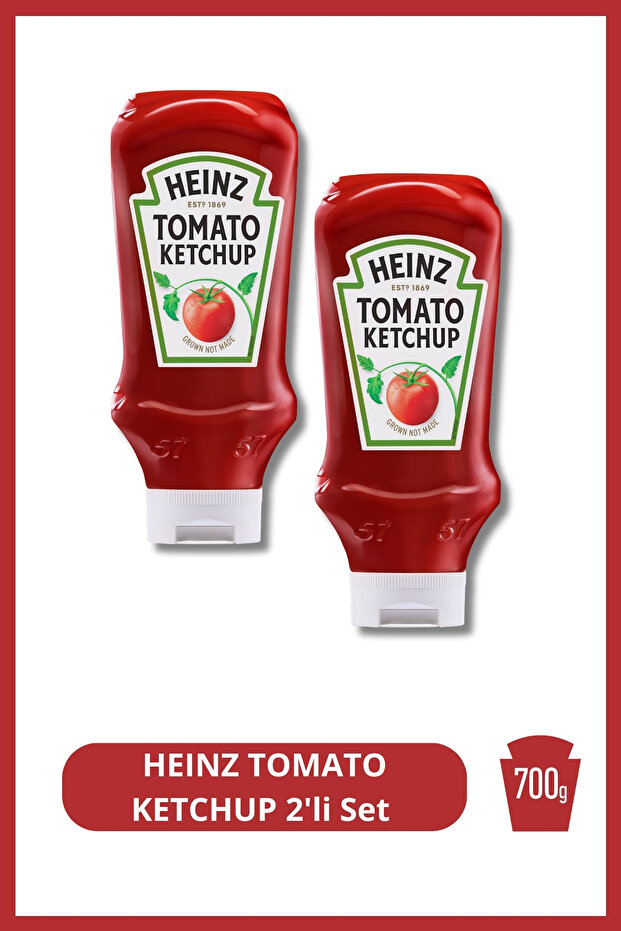 Domates Ketçap (Tomato Ketchup) 700 g 2'li Set