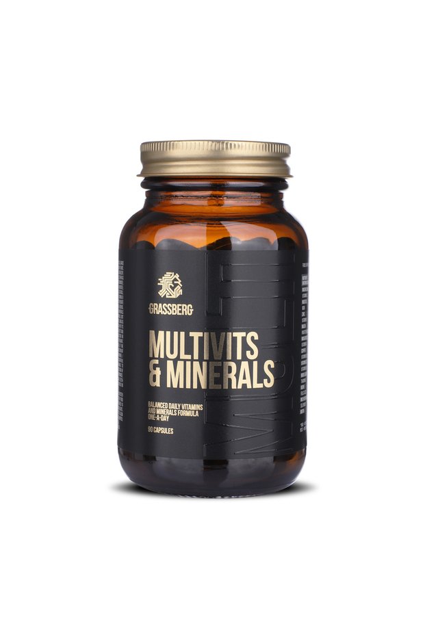 Multivits & Minerals - 90 Softgels | Premium Daily Multivitamin for Men & Women | UK Brand
