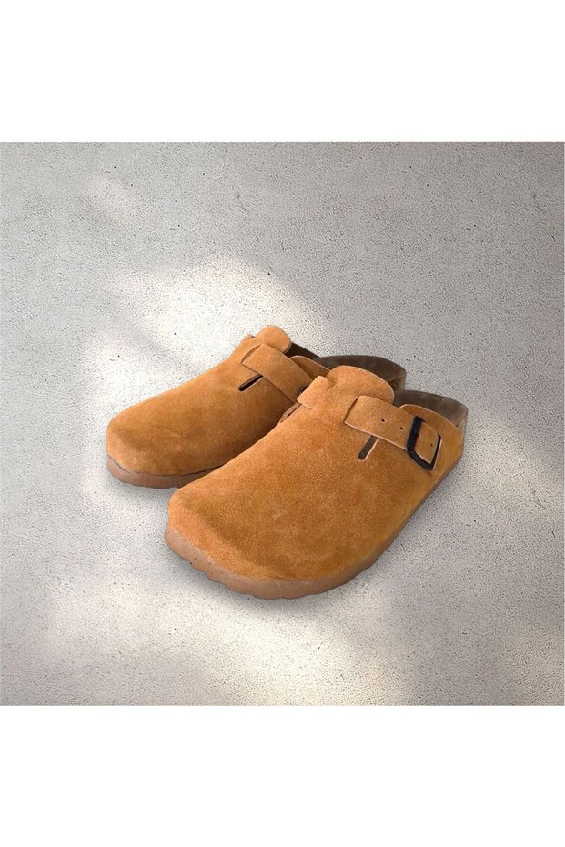 Suede women's slippers