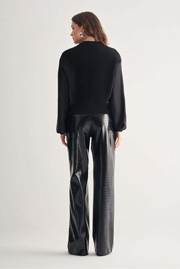 Regular Krokodil Pantolon - 4