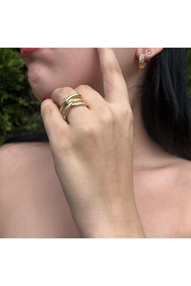 3 lü Form Yüzük - 1