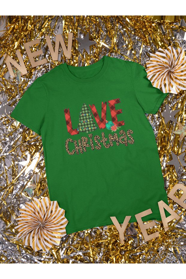 New Year Printed Unisex T-Shirt, Christmas Themed, 100% Cotton