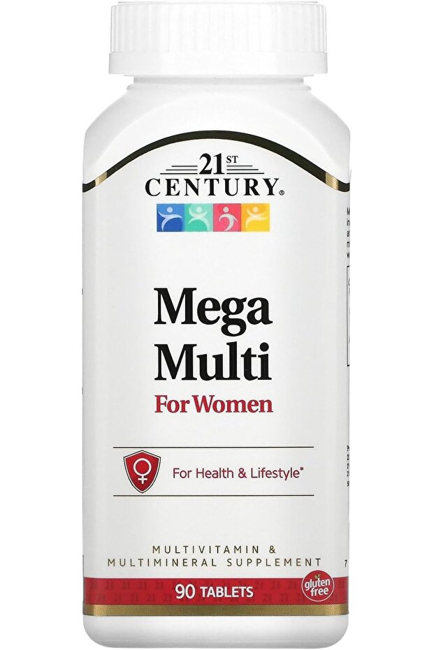 Mega Multi for Women Tablets, 90-Count (22659)