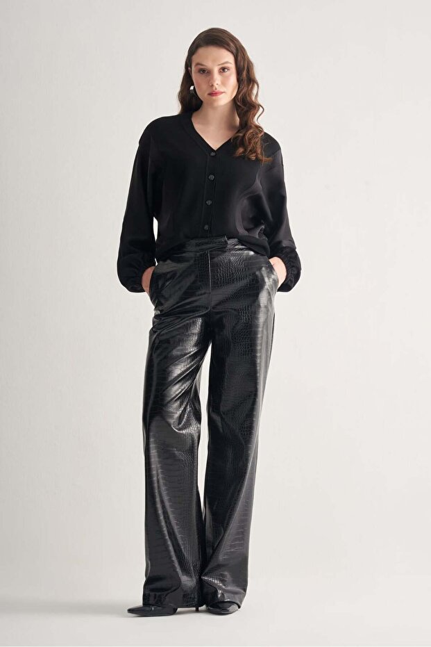 Regular Krokodil Pantolon - 1