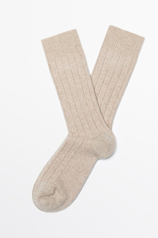 Kaşmir karışımlı çorap - 2
