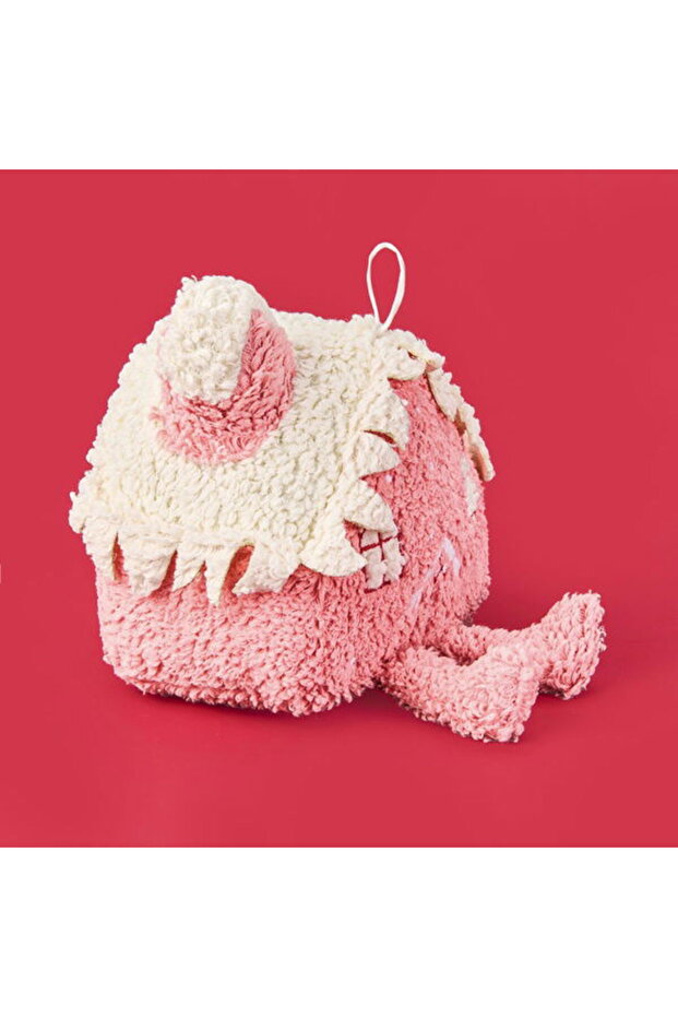 Soft Sevimli Ev Figürlü Yastık - Pembe - 19x22 cm - 4