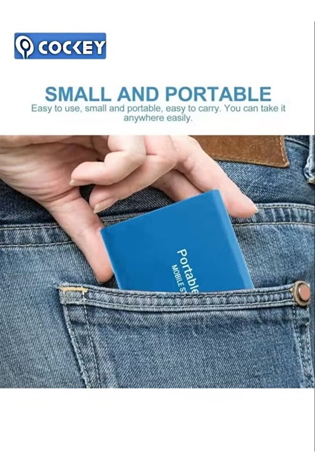 2TB Portable External Solid State Drive, High-Speed ​​Data Transfer, Computer Backup Hard Drive - 6