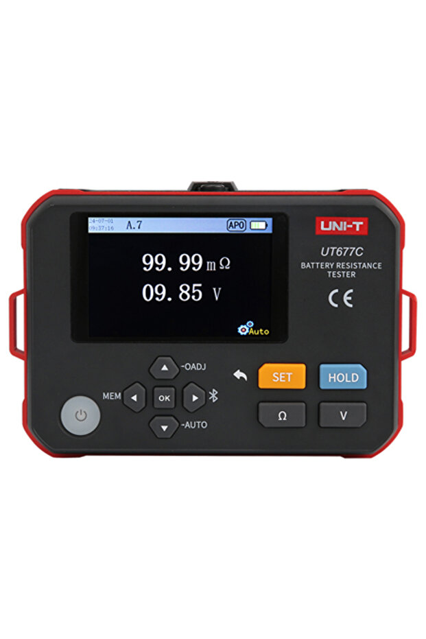 Precise measuring instrument for testing battery resistance. - 1