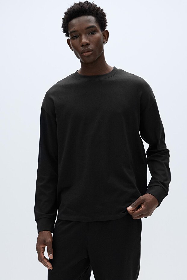 Logolu elastik belli pijama - 3