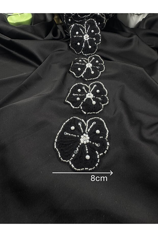 işlemeli papatya şerit - 2