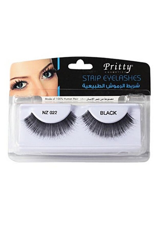 Strip Eyelashes | Black Nz 022 | 1 Pc