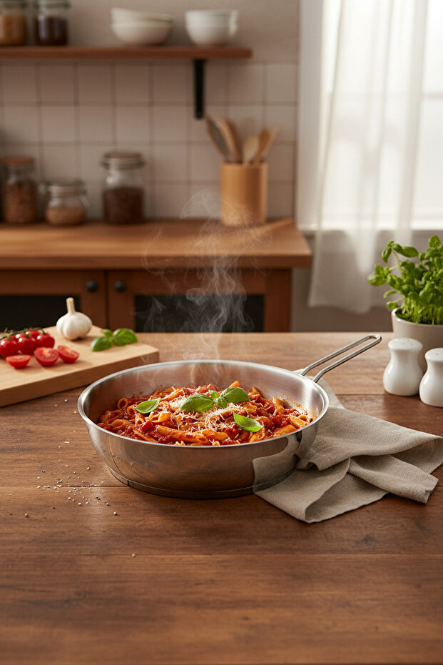 Macro 2 Parça Çelik Tava Seti (20 Cm- 24 Cm) - 7