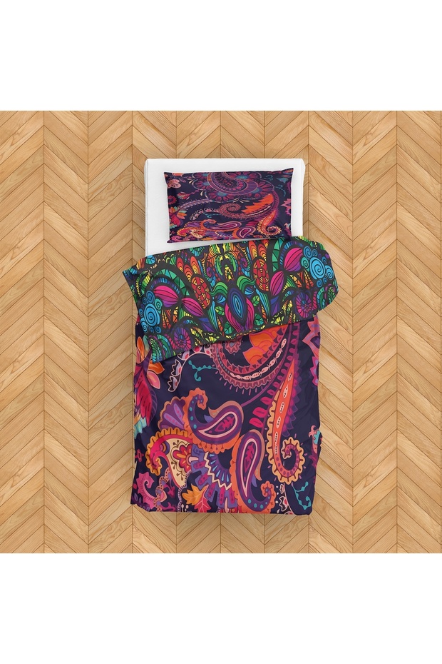 Polychrome / Narcos Double-Sided Duvet Cover Set 160 cm X 220 cm